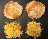 A picture of step 12 of Hiroshima-style Okonomiyaki (Basic).