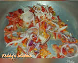 A picture of step 2 of SPECIAL BROWN PASTA (soyayyar taliya)😋😋😋.