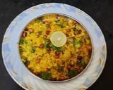 A picture of step 7 of Batata poha.
