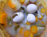 Foto langkah ke 3 dari resep Sayur Sop Telur Puyuh.