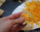 A picture of step 11 of Manti (Persian dumpling).