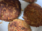 Hamburguesas de jurel y avena