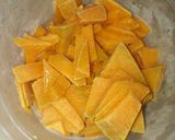 Foto langkah ke 4 dari resep Pumpkin sorbet (sorbet labu kuning).