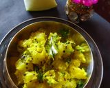 A picture of step 4 of Ash gourd Thoran.