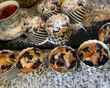 Une image de l'étape 11 de Muffins myrtilles 🫐🫐à ma façon 🫐🍒🍓🍇🍉🍋🍎.
