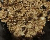 A picture of step 3 of No Bake- Chocolaty Date Bites.