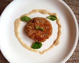 A picture of step 7 of Falafal.