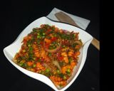 A picture of step 5 of Veggies sauce.