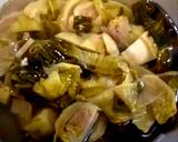 รูปขั้นตอนการทำที่ 3 ของ ตับไก่ต้มผักกาดดอง