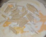 क्रीमी व्हाइट सॉस पास्ता 🍝🤍 रेसिपी चरण 4 फोटो