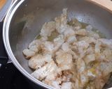 Foto del paso 2 de la receta: Potaje de alubias con bacalao desmigado y espinacas