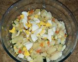 A picture of step 2 of Potato Salad.