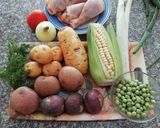 Foto del paso 1 de la receta: Ajiaco colombianísimo 🇨🇴#saborcolombiano