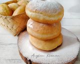 Foto langkah ke 6 dari resep Donat Lembut 1x Proofing No Telur, No Susu cuma 6 bahan.
