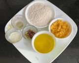 A picture of step 1 of Singhare Ke Aate Ki Sukadi (Gluten-free & Falahari).