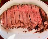 A picture of step 1 of Montreal Roast Beef 🥩 Sandwiches 🥪.