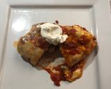 A picture of step 8 of Cheesy Cabbage Rolls.