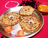 बाजरे की थालीपीठ (Bajre ki Thalipeeth recipe in hindi) रेसिपी चरण 6 फोटो