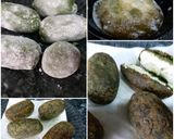 A picture of step 1 of Shaam Savera palak paneer ka.