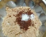 A picture of step 3 of Chocolate cake with parle g biscuits.
