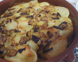 Foto del paso 5 de la receta: Patatas con nata y champiñones