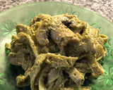 Foto del paso 6 de la receta: Pasta al pesto con champiñones