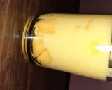 A picture of step 1 of Mango lassi.