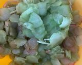 Nyár ölelése saláta, rebarbarával 🥗 recept fázis 1 fotója