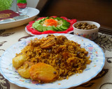 عکس مرحله 1 از دستور دمپخت مرغ و عدس