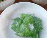 Foto langkah ke 3 dari resep Bubur Singkong Pandan.