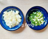A picture of step 2 of Spicy Squid XO Sauce Fried Rice.