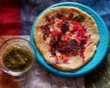 A picture of step 5 of Quinoa uttapam.
