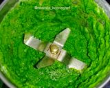A picture of step 1 of Tricolor Paratha.