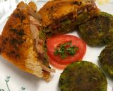 A picture of step 13 of Masala Pattice Pav.