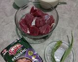Foto langkah ke 1 dari resep Rendang Daging Masak SatSet 30 menit.