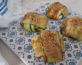 Foto del paso 6 de la receta: Bocaditos de calabacín con salsa pesto