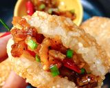 Hình bước làm 4 của món Xôi Chiên Mắm Kho Quẹt