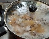 A picture of step 2 of Crispy Yam fritters suranche chaap veg crispy Yam fish fry.