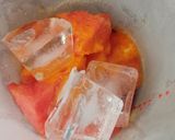 A picture of step 4 of Watermelon drink.