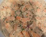 A picture of step 5 of Ceviche de camarones.