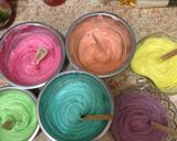 Foto langkah ke 6 dari resep Rainbow cat tongue cookies (lidah kucing).
