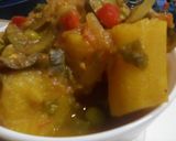 A picture of step 6 of Banana stew.