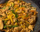 A picture of step 7 of Shredded chicken sauce.
