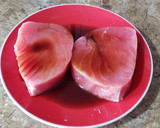 Foto del paso 1 de la receta: Atún con costra de sésamo