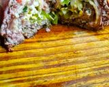 Foto del paso 4 de la receta: Arrollado de carne picada envuelto en panceta 🤤