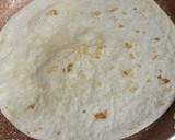 Foto del paso 5 de la receta: Fajita de tortilla con champiñones y jamón 😋