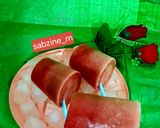 عکس مرحله 2 از دستور بستنی یخی موز وهندوانه 🍉🍌