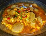 Foto langkah ke 3 dari resep Seblak cilok (aci).