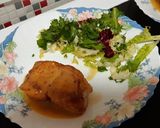 Foto del paso 5 de la receta: Rape con salsa de limón, ensalada y verduras