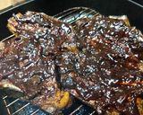 Foto del paso 3 de la receta: Costeleta en barbacoa, gratinada a caballo y puré de 3 zapallos